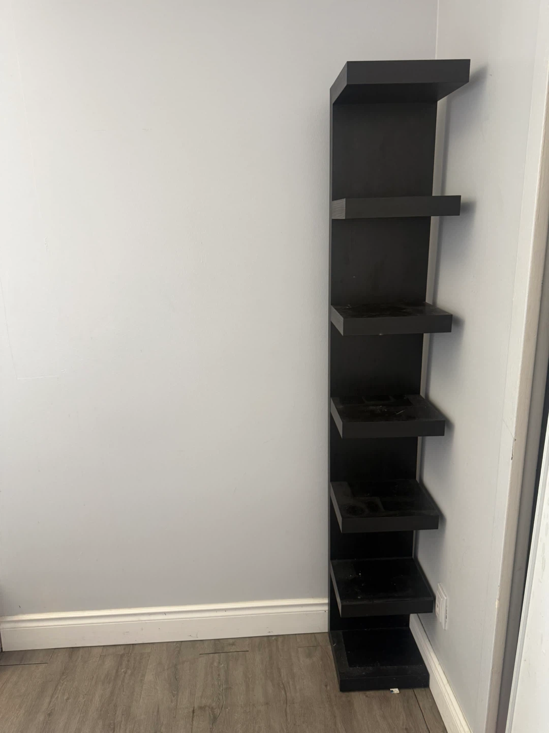 Black Display Shelf / Bookcase - photo 2