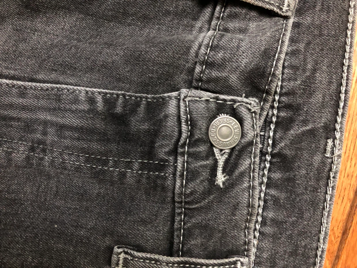 Levi's 512 Grey Denim Jeans