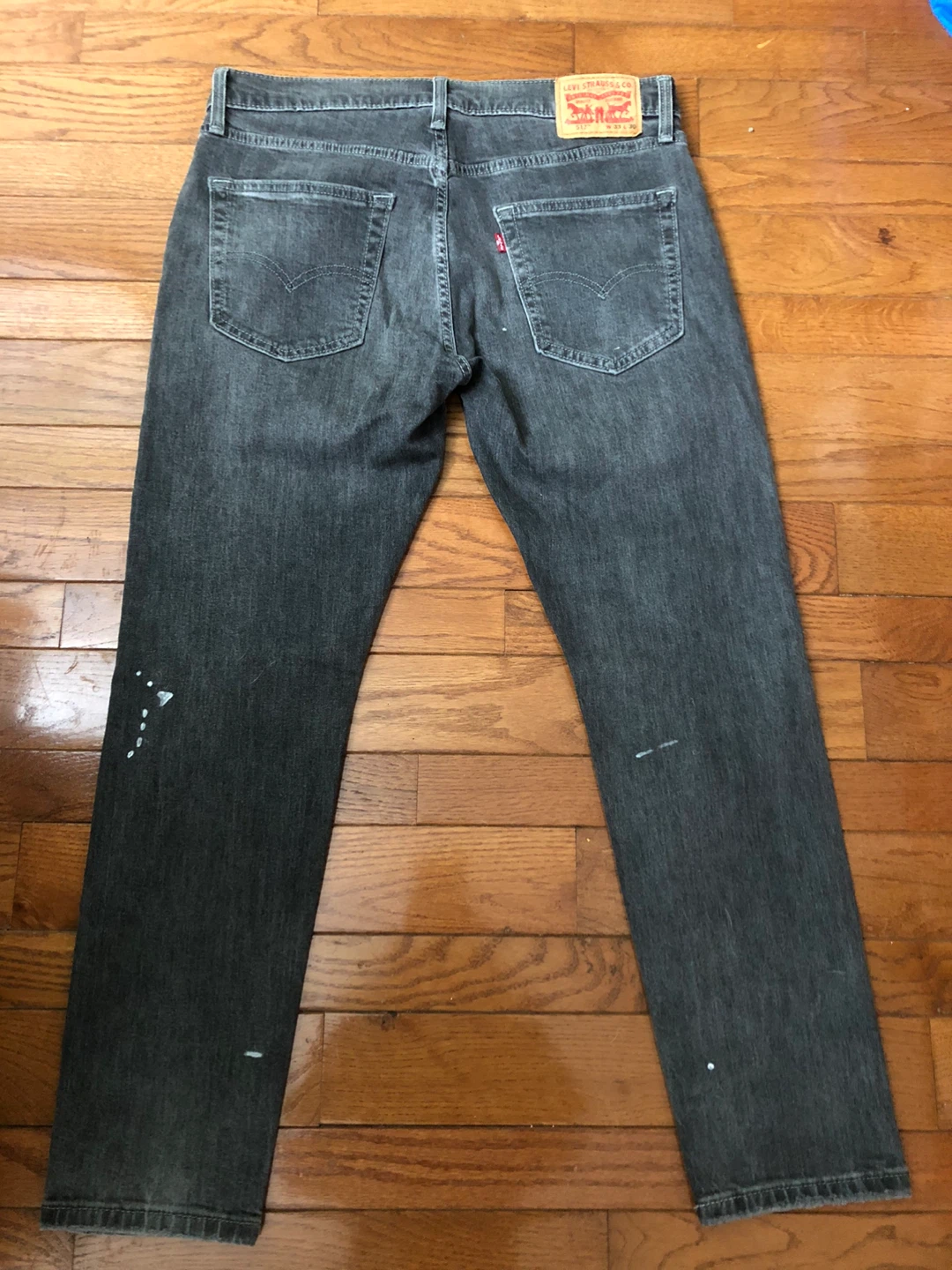 Levi's 512 Grey Denim Jeans - photo 3