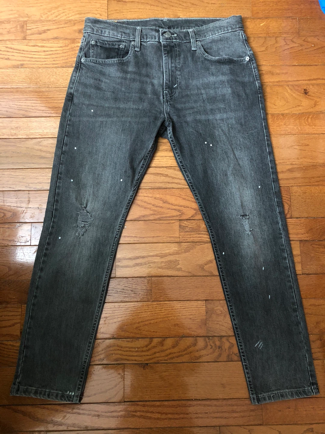 Levi's 512 Grey Denim Jeans - photo 4