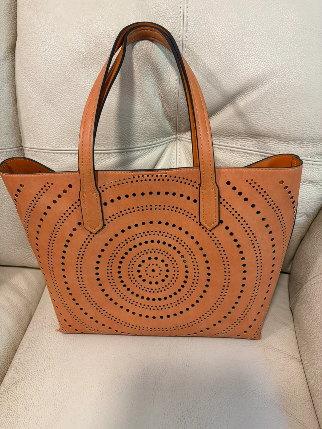 Tote Bag with Removable zippered pouch