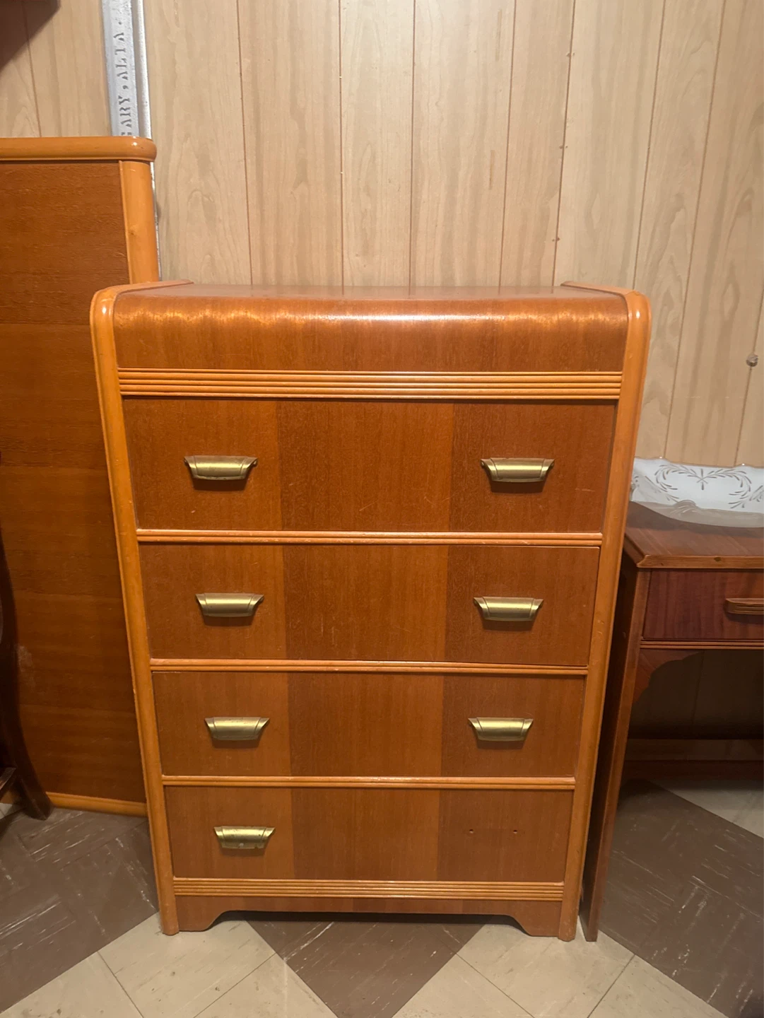 Vintage Tall Dresser