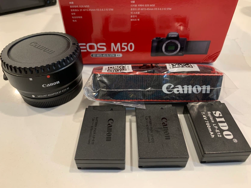Canon Eos M50 and Eos M sets - photo 4