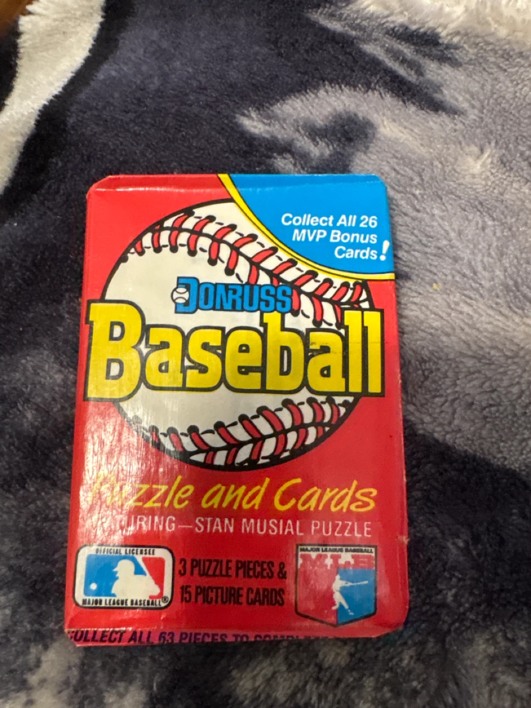 Donruss Baseball Puzzle and Cards Pack