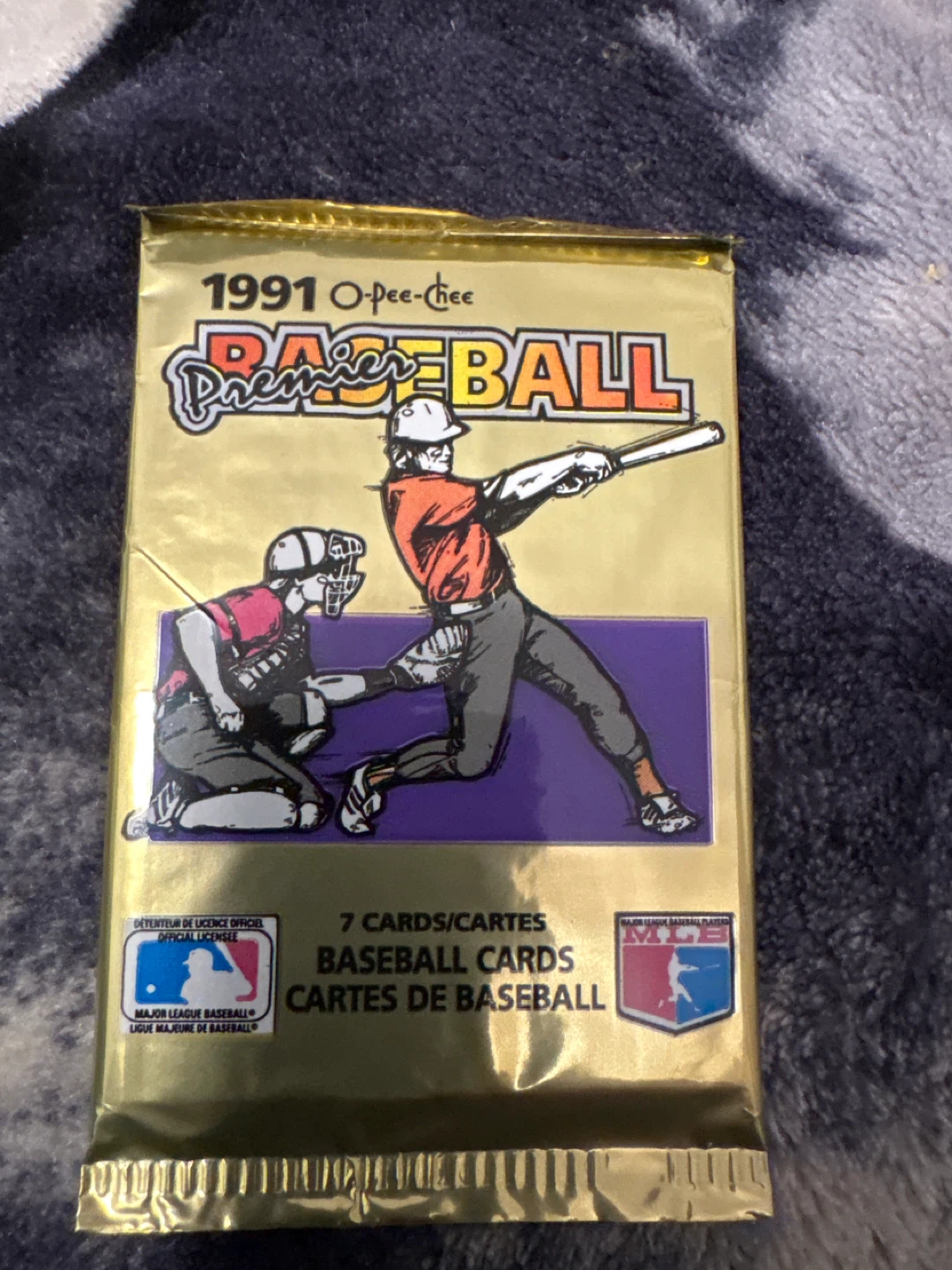 1991 O-Pee-Chee Premier Baseball Cards Pack