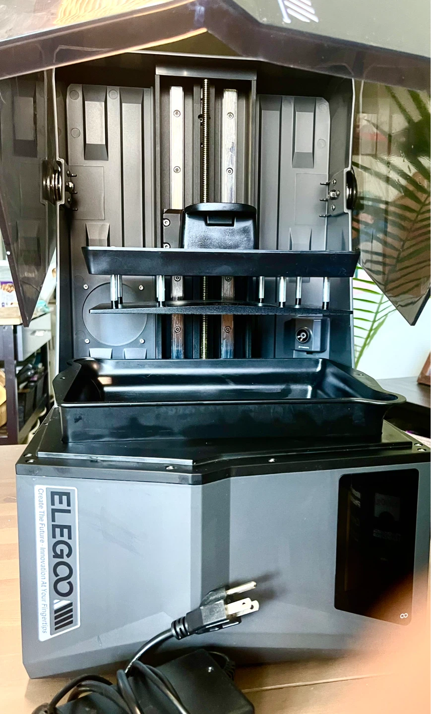 Elegoo 3D Printer (like new) + bonus Ceramic Grey Resin - photo 5