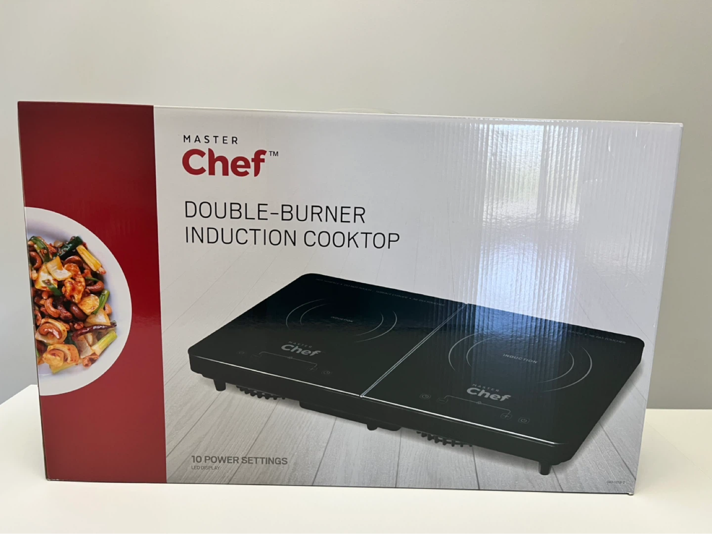 Master Chef Double-Burner Induction Cooktop