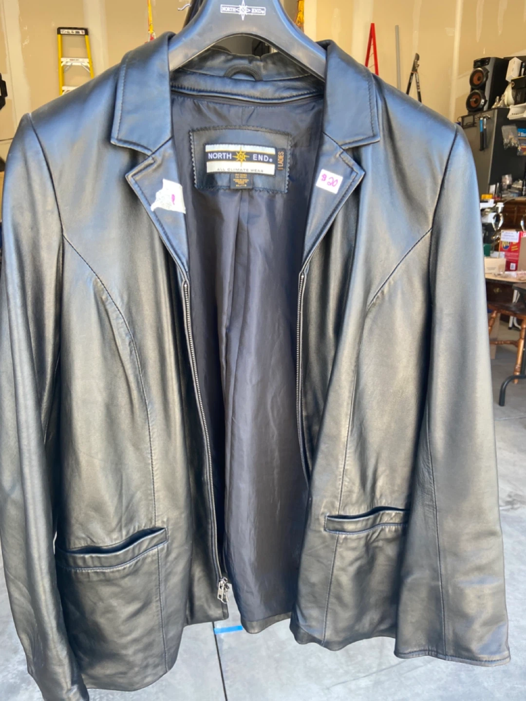 North End Ladies Leather Jacket