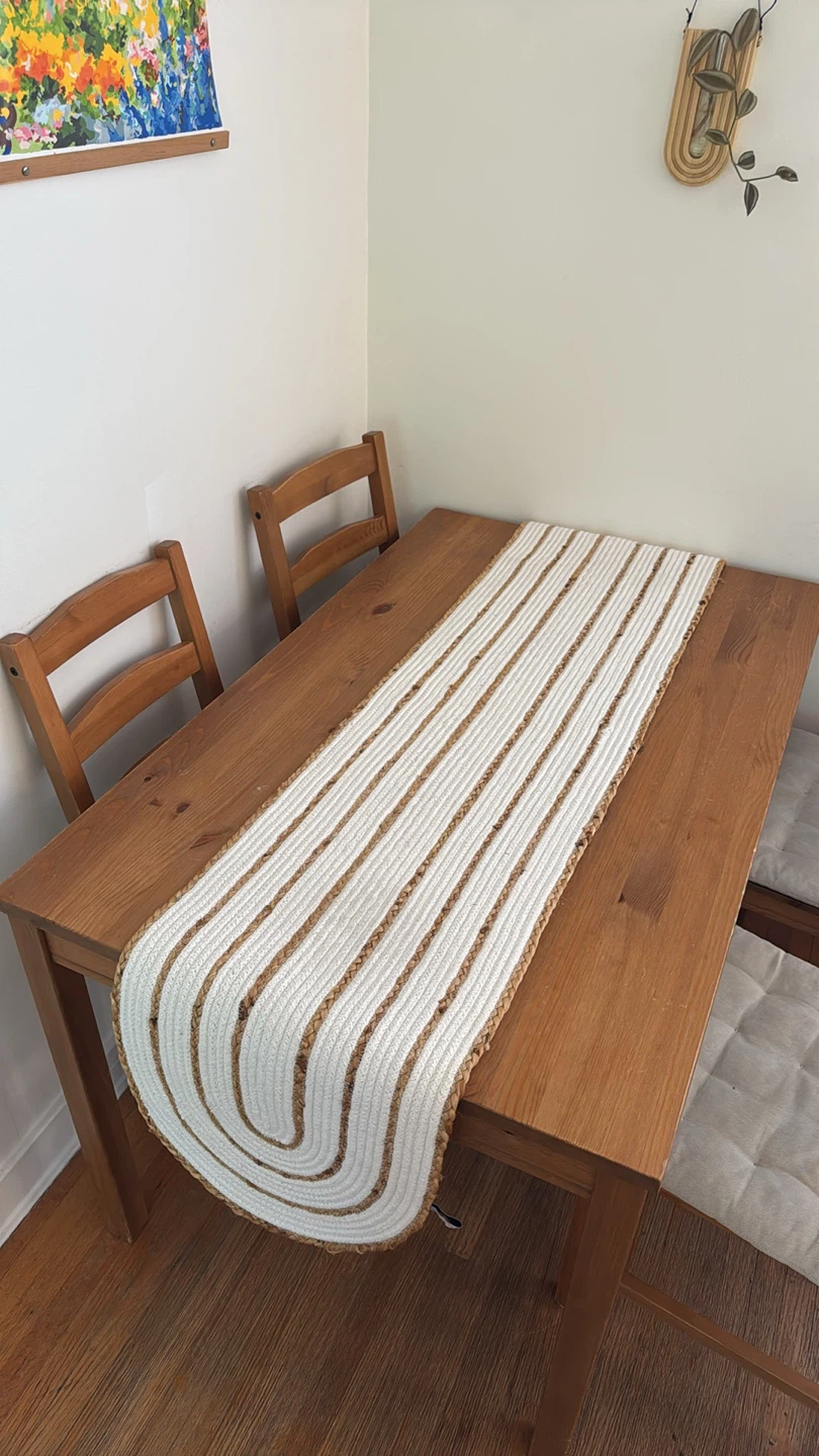 IKEA Wooden Dining Table with 4 Chairs