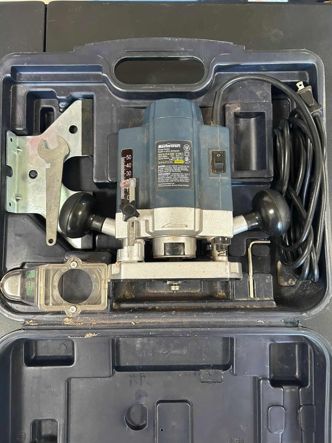 Mastercraft Plunge Router