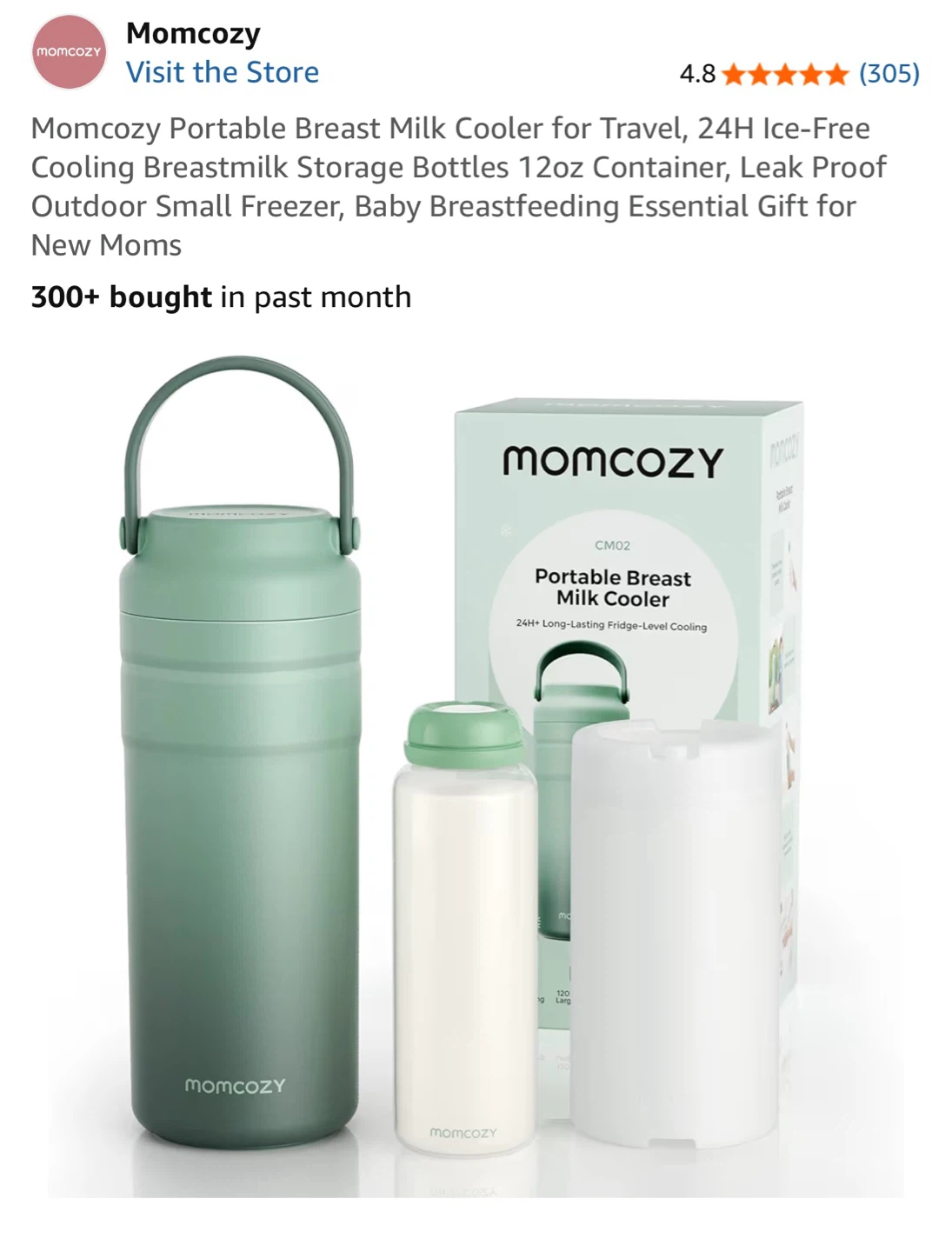Momcozy Portable Breast Milk Cooler CM02 - photo 4