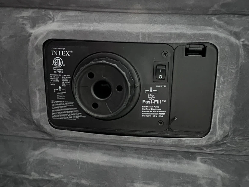 Intex Comfort Queen Airbed with Built-in Pump - photo 2