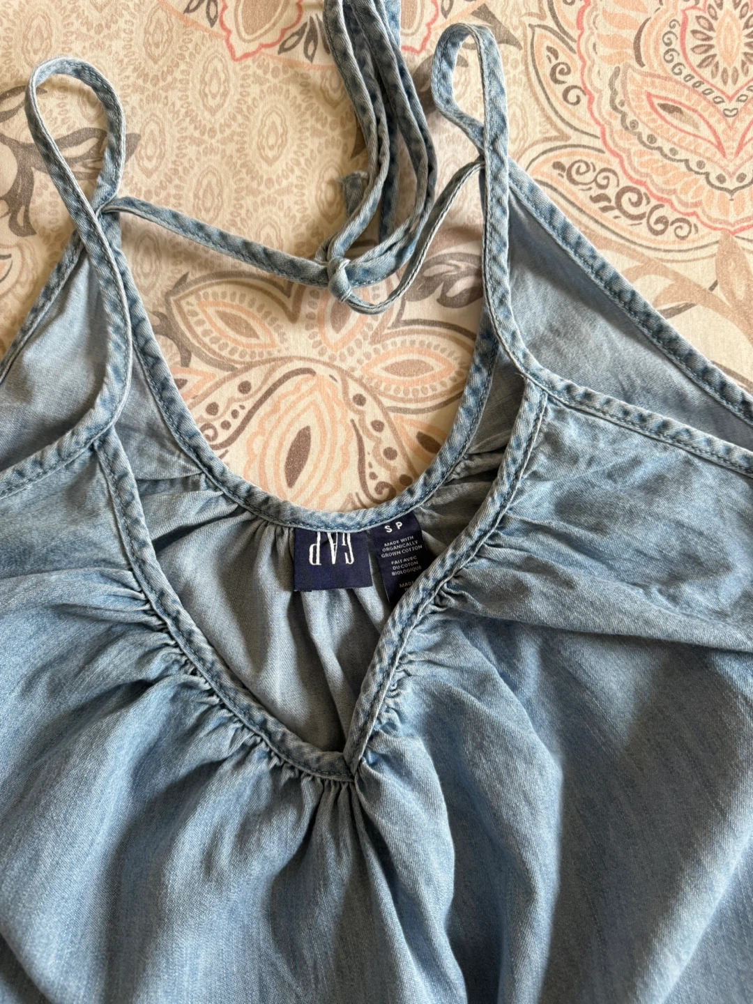GAP Blue maxi summer Denim Dress.