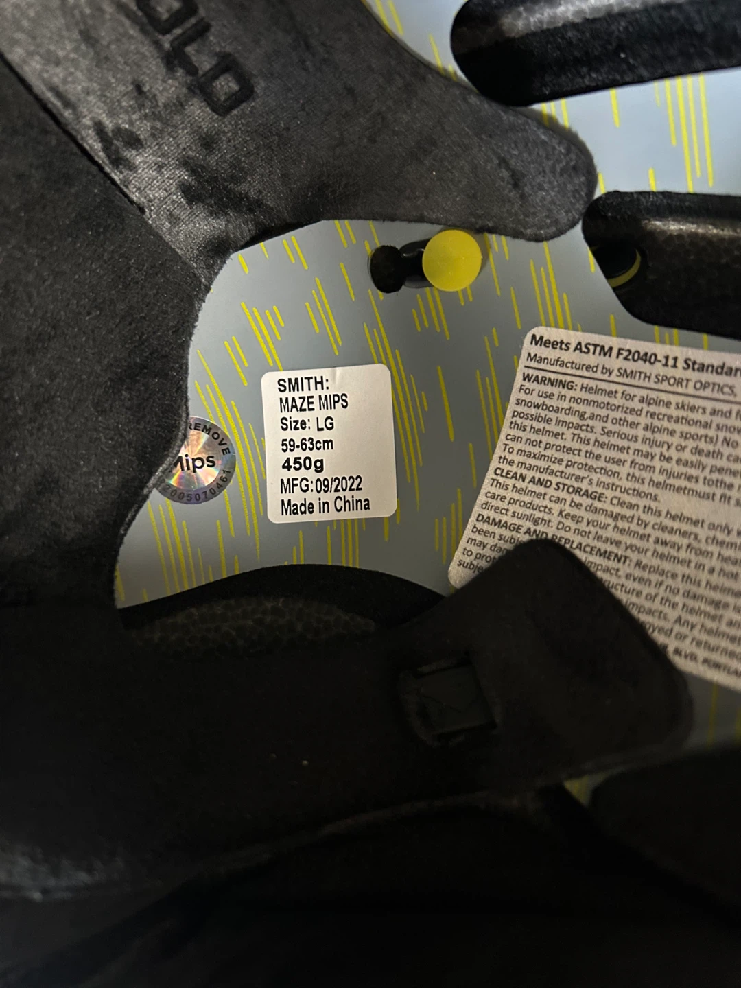 Smith Maze MIPS Ski/Snowboard helmet - photo 5