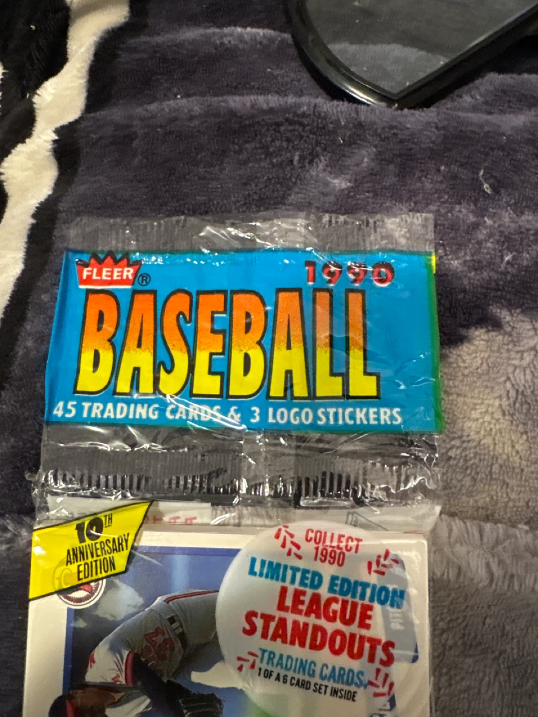 1990 Fleer Baseball Trading Card Packs - photo 2