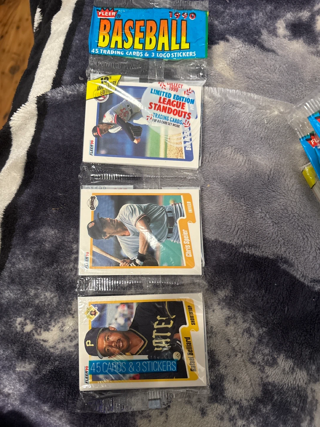 1990 Fleer Baseball Trading Card Packs