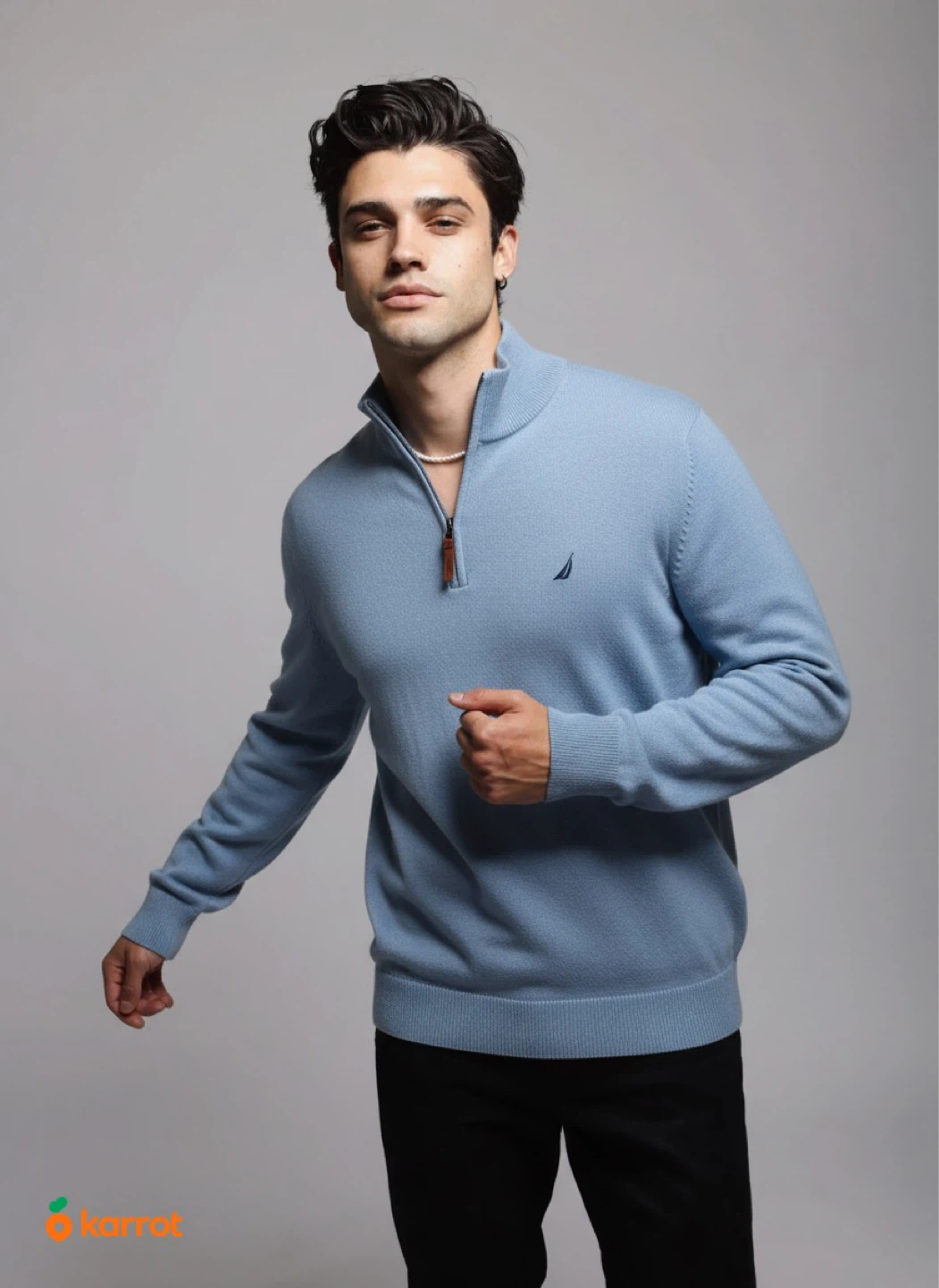 Nautica Quarter-Zip Pullover Sweater