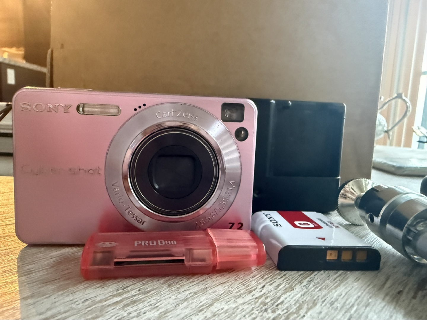 Sony Cyber-shot DSC-W120 Pink Digital Camera