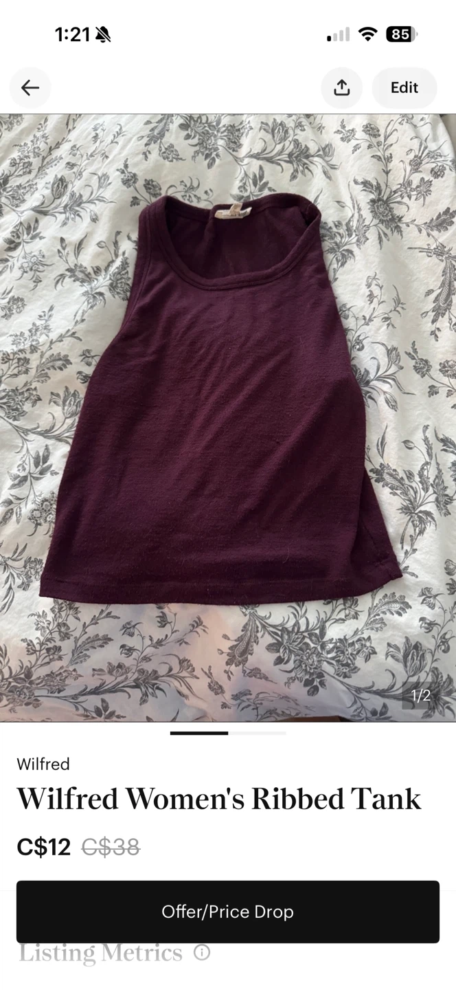 Wilfred Women's Ribbed Tank