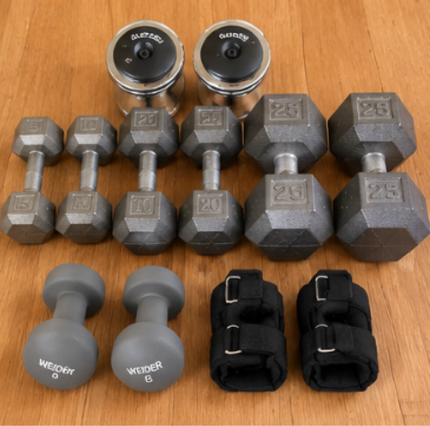 (FREE DELIVERY) Dumbbell Set with Rack - photo 5