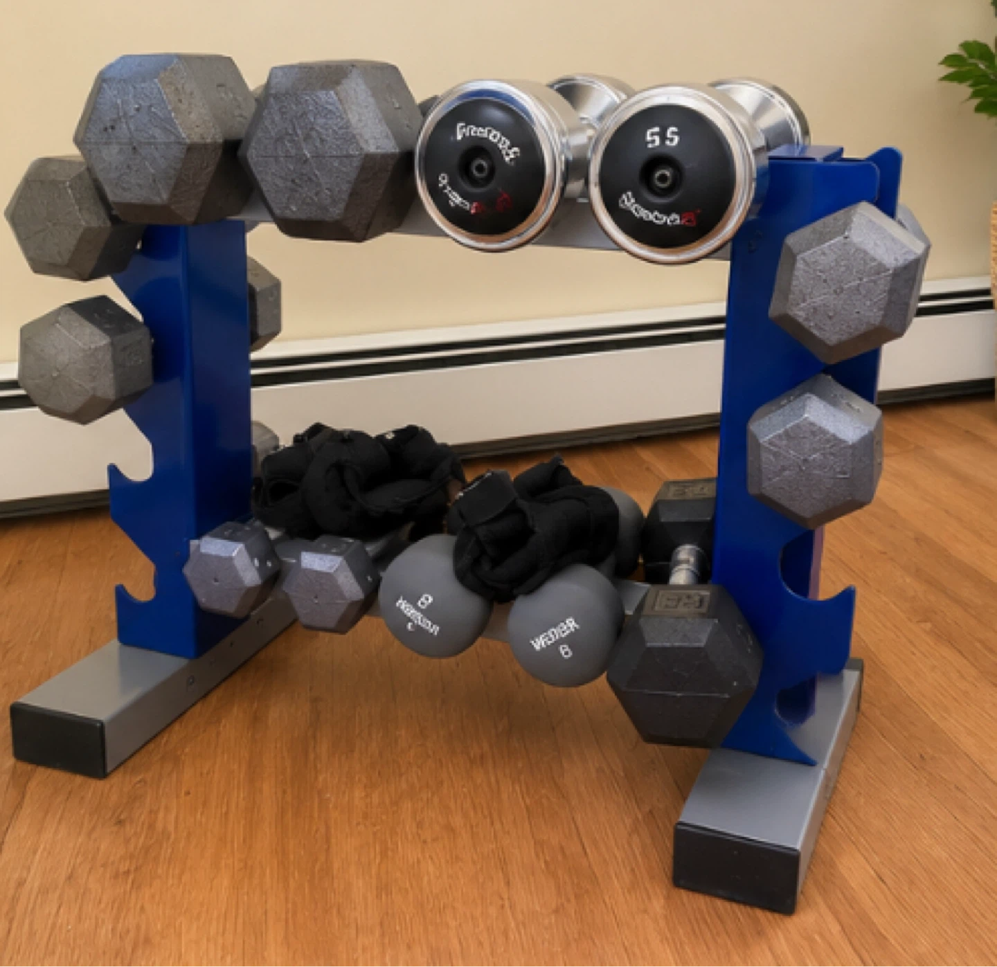 (FREE DELIVERY) Dumbbell Set with Rack - photo 3