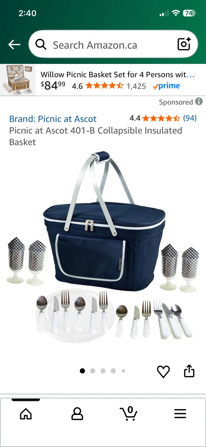 Picnic Basket / Cooler - photo 2