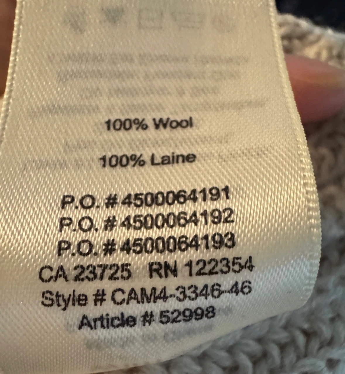 Wilfred Sleeveless Cowl Neck Knit Tunic Sweater - Cream - Size S - photo 3