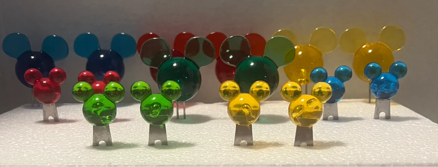 Vintage Mickey Mouse Corn on the Cob Holders Set