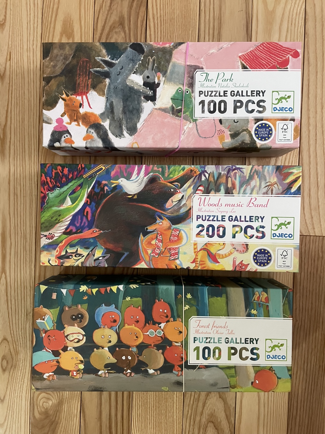 Dazzle Gallery - 6 boxes 100/200 /300 Pieces