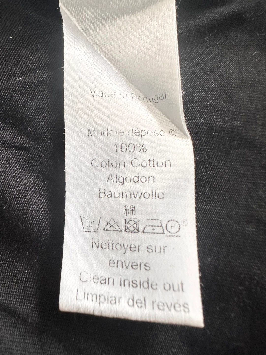 Kenzo Paris Black Cotton T-Shirt - Size M - photo 4