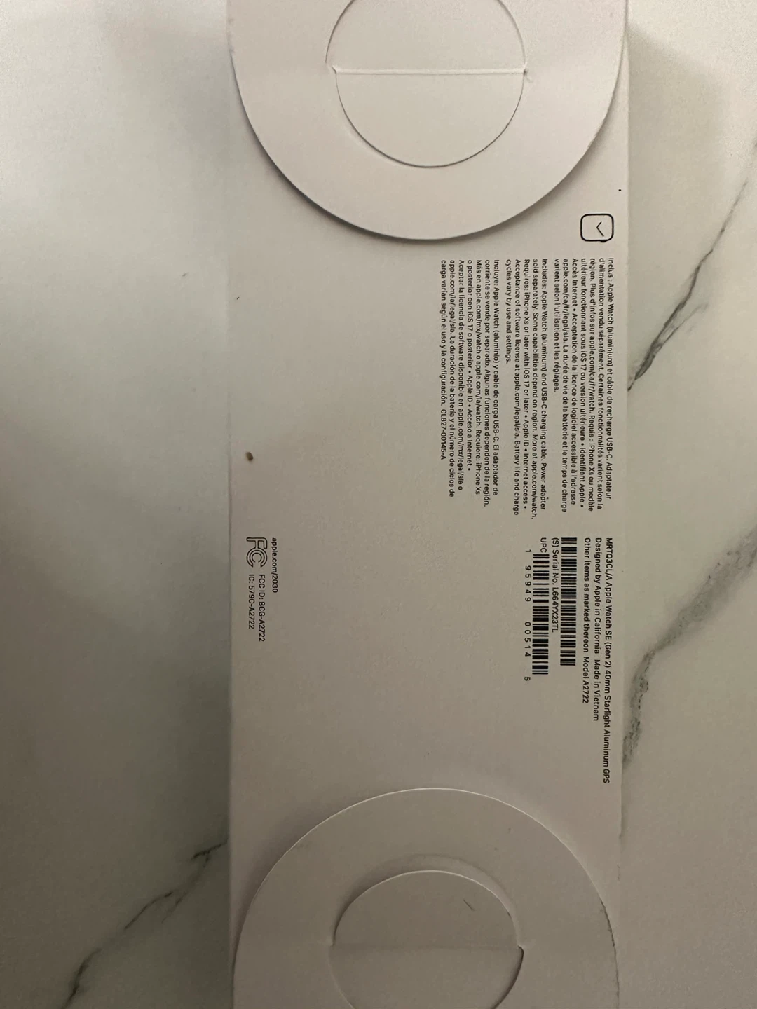 Apple Watch SE (2nd Gen) 40mm Starlight Aluminum GPS - photo 3