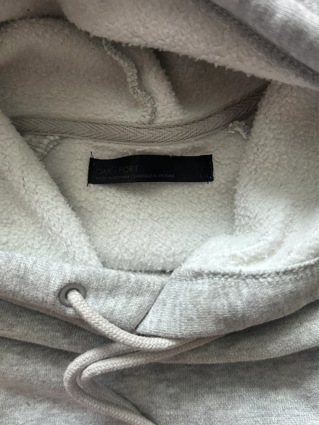 Oak + Fort Grey Hoodie - photo 2