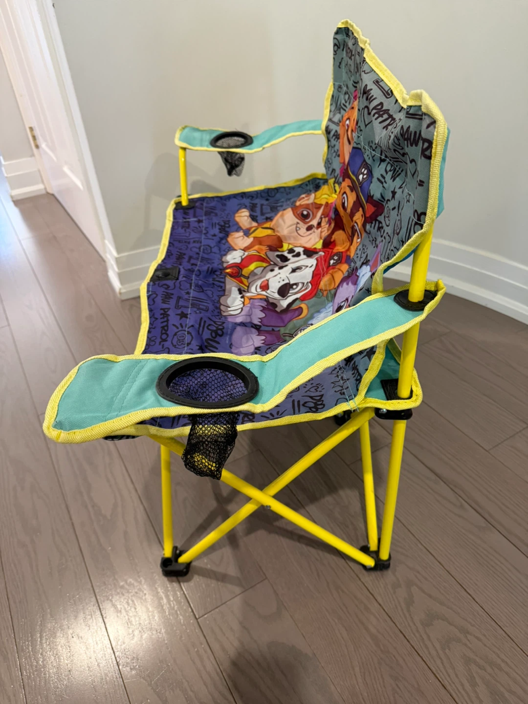 Paw Patrol Kids Folding Camp Chair with Cup Holders - photo 2