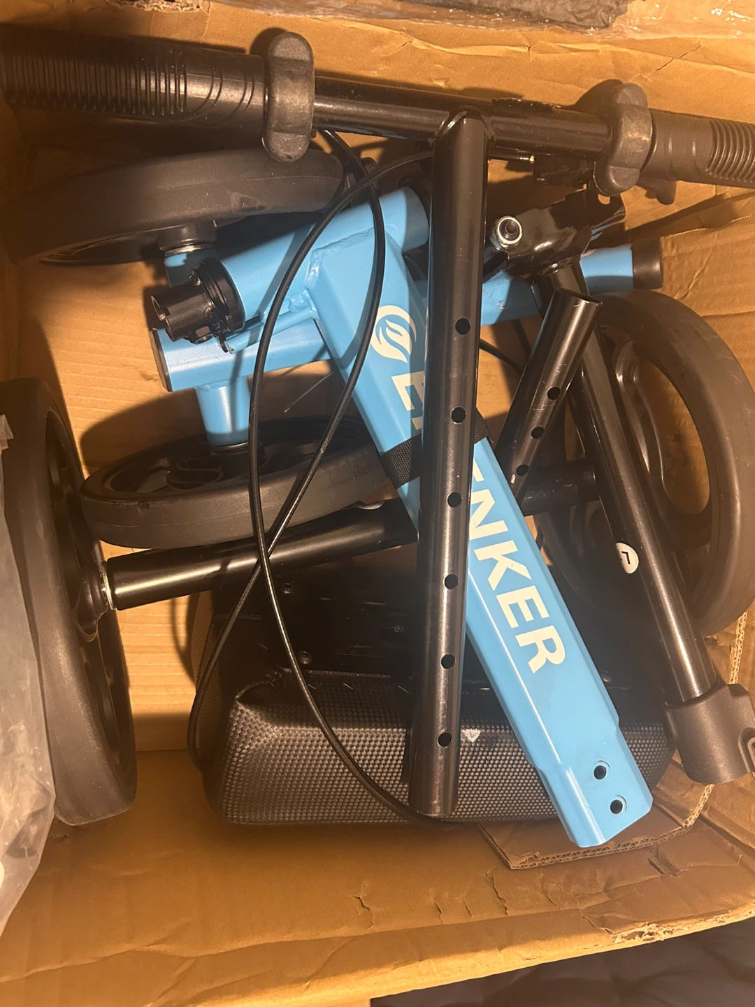 ELENKER DCRP Knee Walker MD: YF-9002D Blue