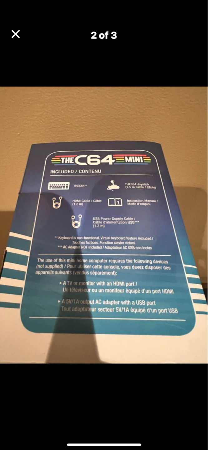 THEC64 Mini Classic Home Computer - photo 2
