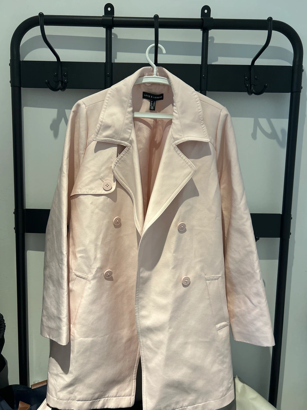 Pink Trench Coat