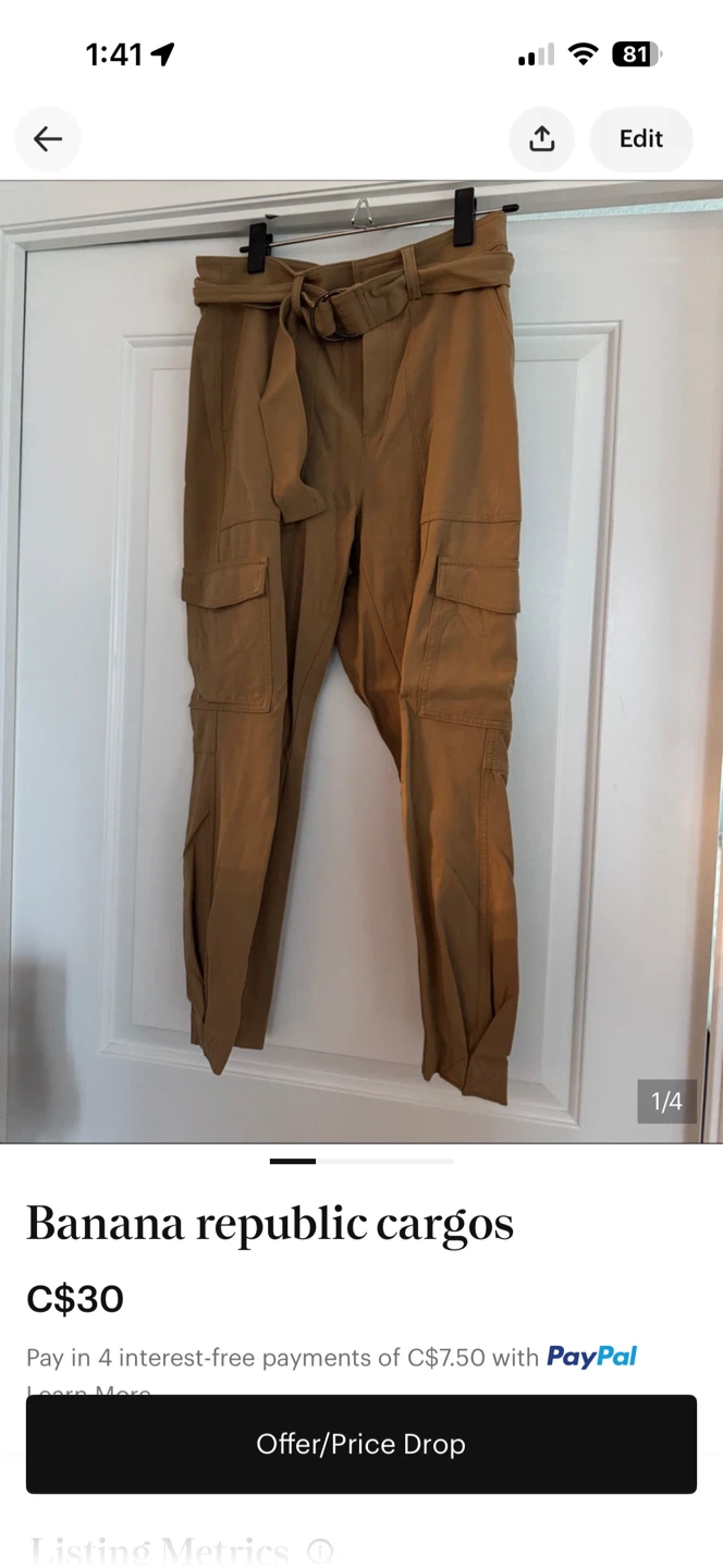 Banana Republic Cargo Pants