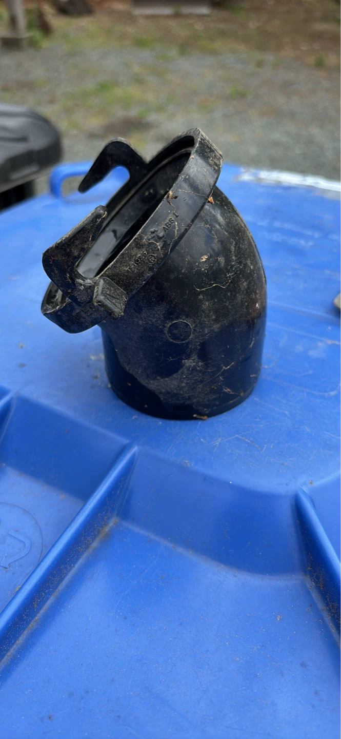 Black Plastic Fitting