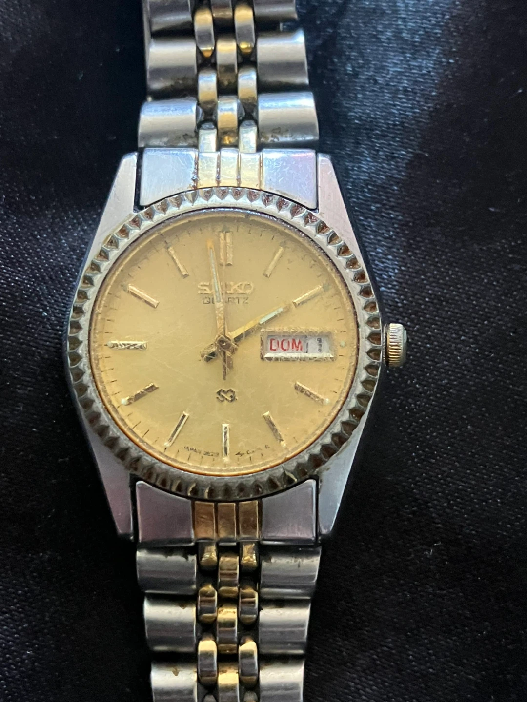Seiko Quartz Two-Tone Watch - photo 2