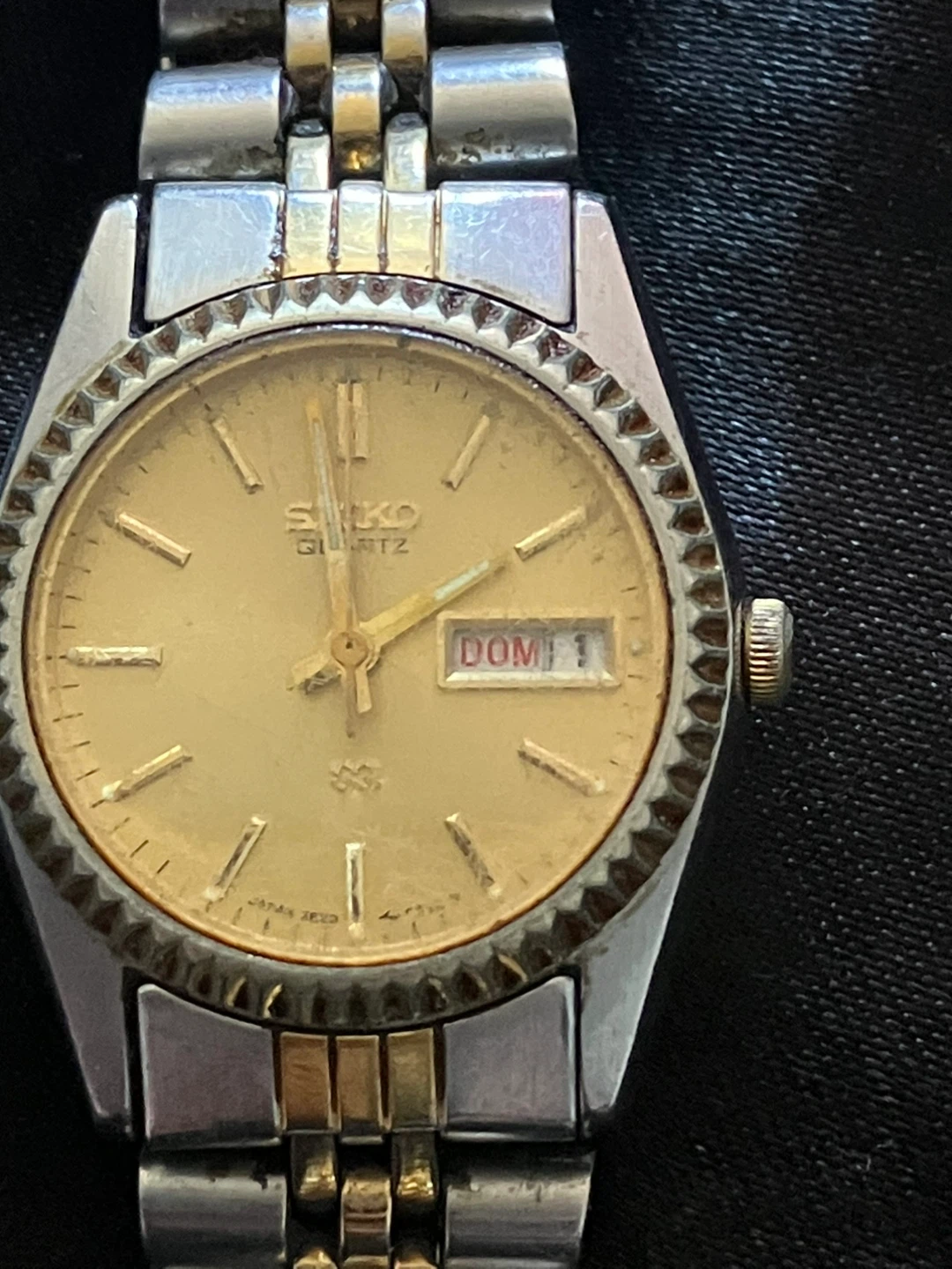 Seiko Quartz Two-Tone Watch - photo 3