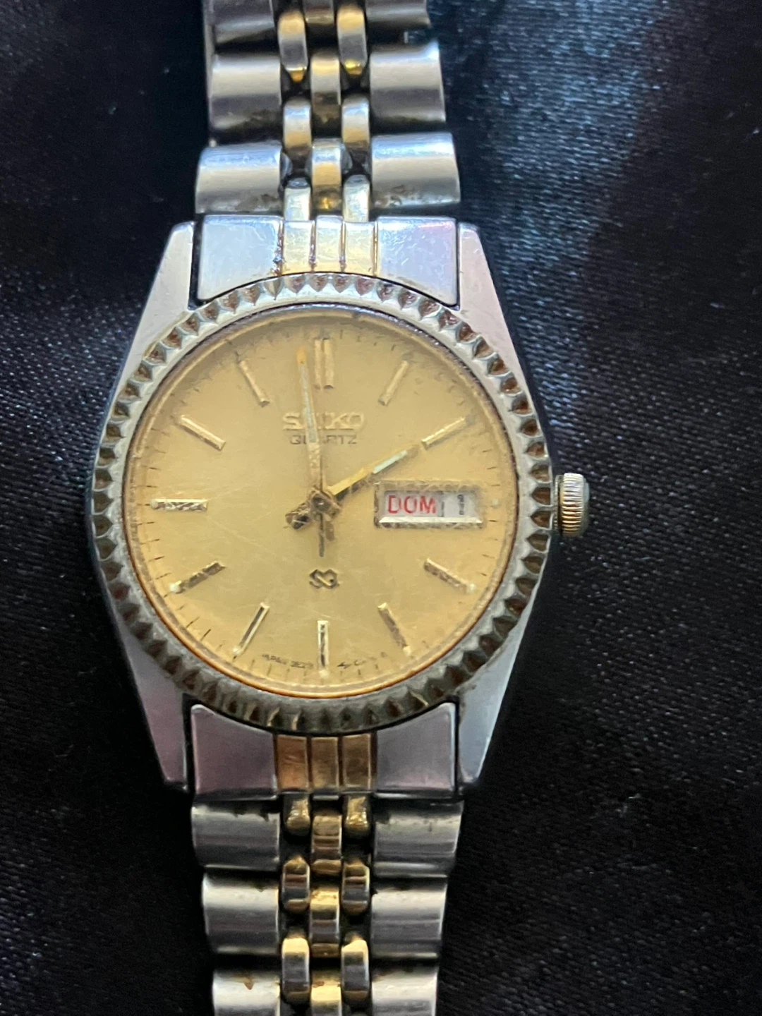 Seiko Quartz Two-Tone Watch