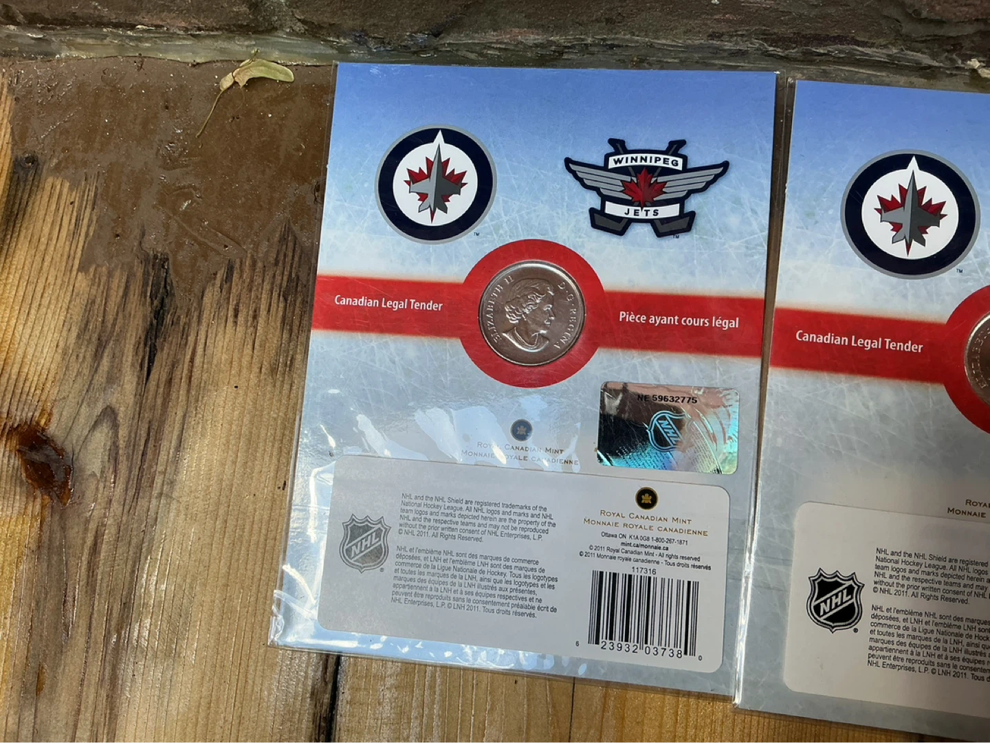 2. 2011-12 “GO WINNIPEG JETS GO” Commemorative 50 Cent Coin - photo 4