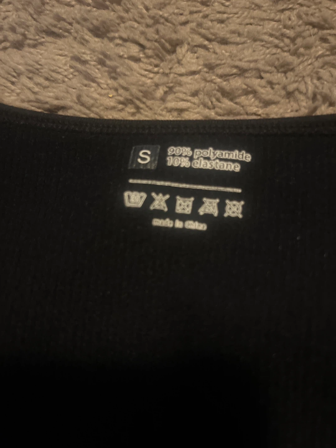 Black Bodysuit Size S - photo 2