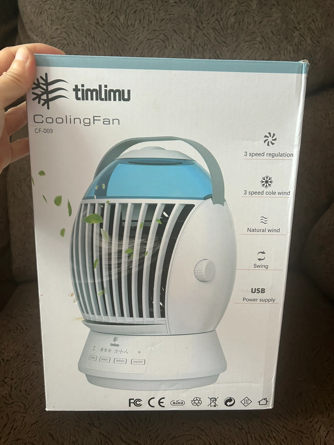 Portable CoolingFan Air Cooler