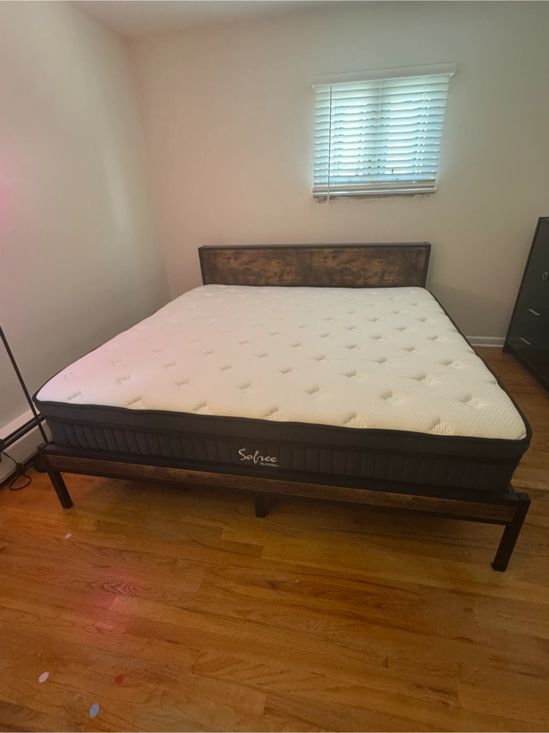 King size Mattress & bed frame - photo 2