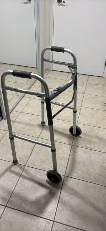Guardian Folding Walker with Wheels - photo 4