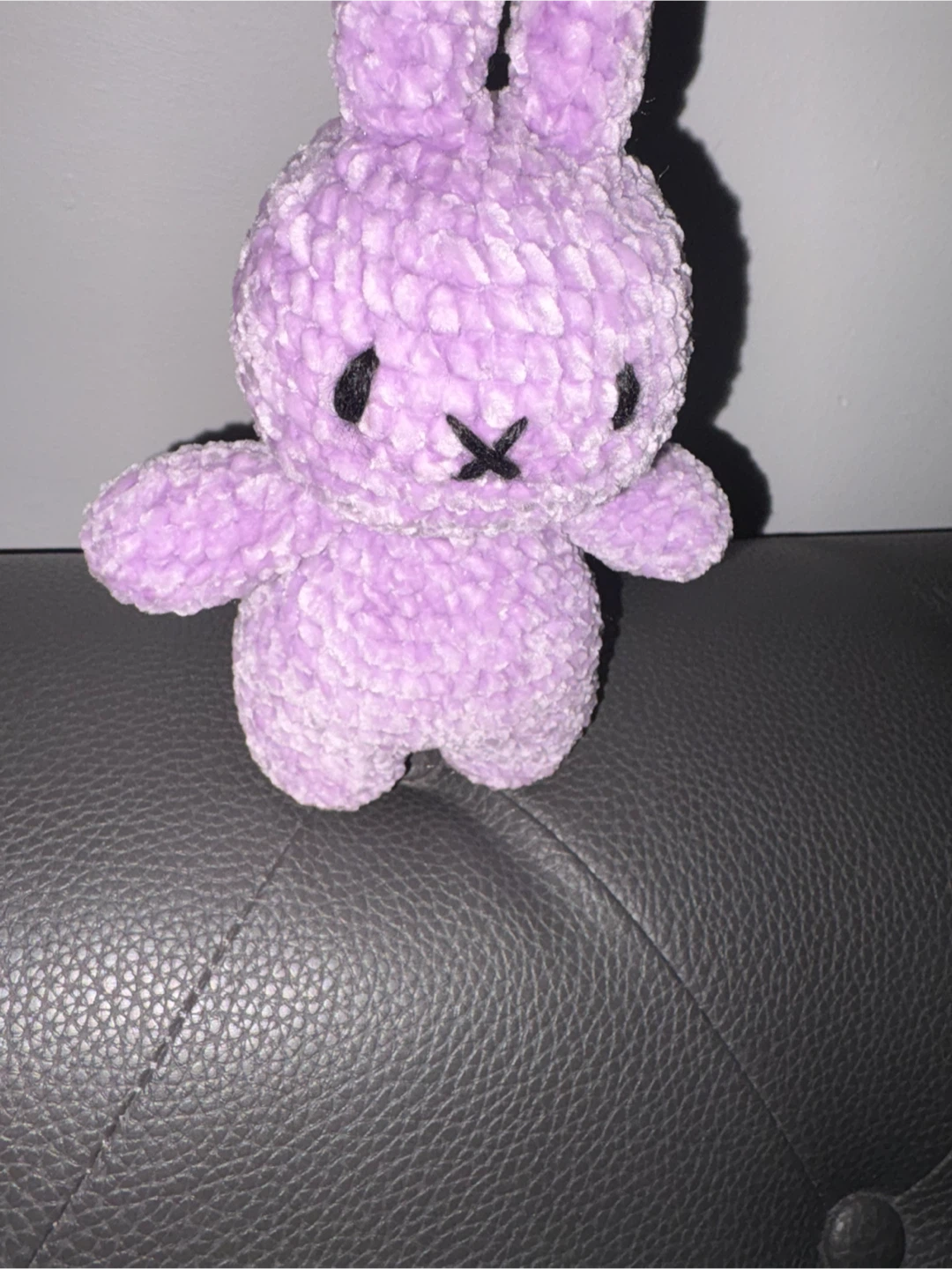 Purple Miffy crochet