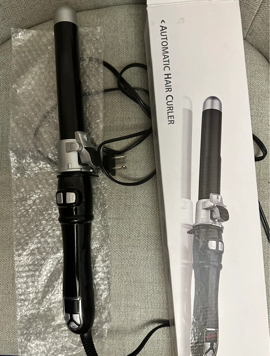 Automatic Hair Curler with Digital Temperature Display