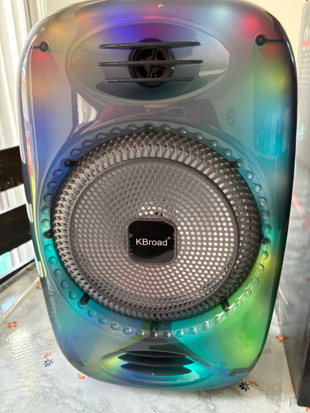 KBroad Karaoke Speaker with Wireless Microphone - photo 2