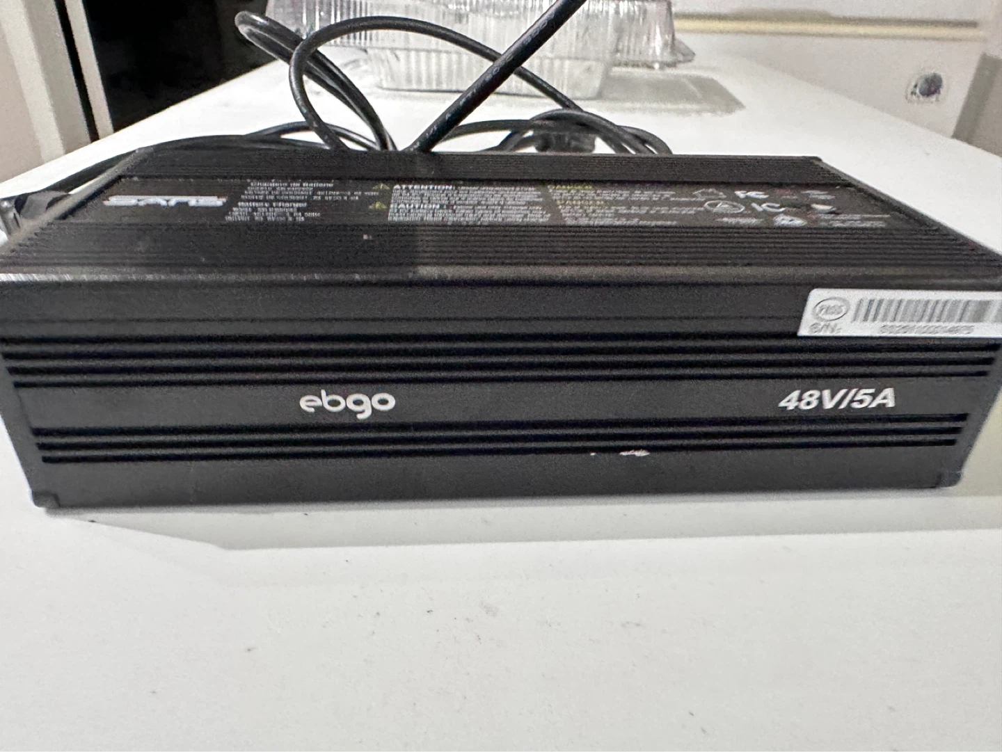 ebgo 48V/5A Battery Charger - photo 2